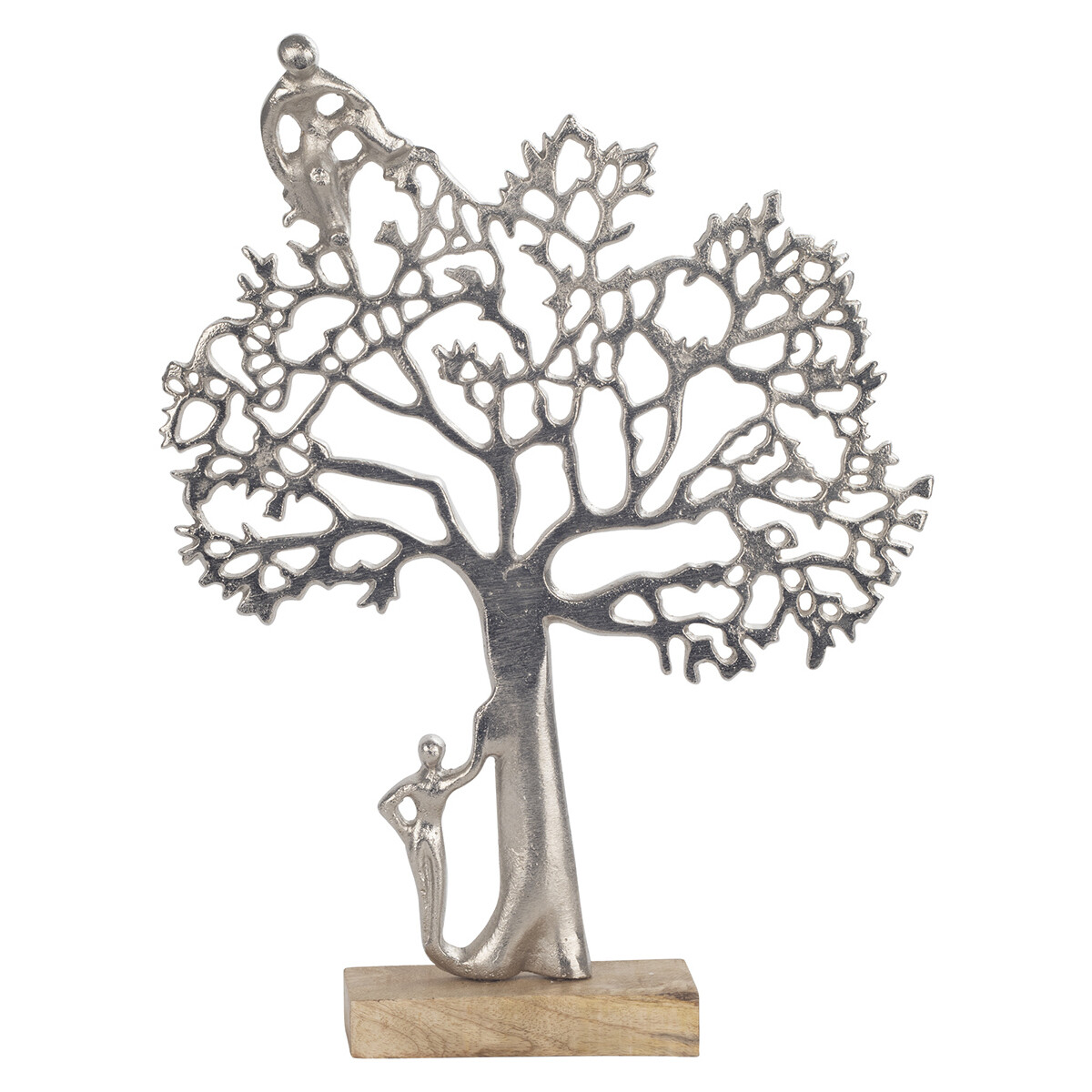 Wonen Beeldjes Signes Grimalt Tree Desktop Ornament Zilver