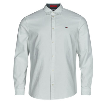 Textiel Heren Overhemden lange mouwen Tommy Jeans TJM CLASSIC OXFORD SHIRT Blauw / Ciel