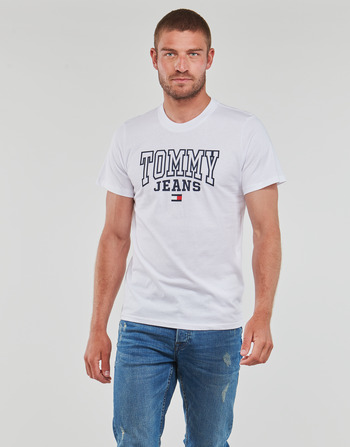 Tommy Jeans TJM RGLR ENTRY GRAPHIC TEE Wit