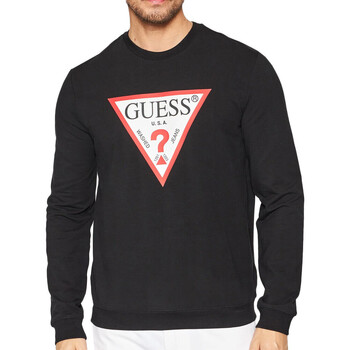 Textiel Heren Sweaters / Sweatshirts Guess  Zwart