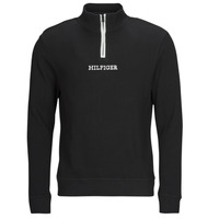 Textiel Heren Sweaters / Sweatshirts Tommy Hilfiger HALF ZIP SWEAT Zwart