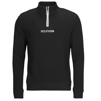 Textiel Heren Sweaters / Sweatshirts Tommy Hilfiger HALF ZIP SWEAT Zwart