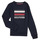Textiel Jongens Sweaters / Sweatshirts Tommy Hilfiger TH LOGO SWEATSHIRT Marine