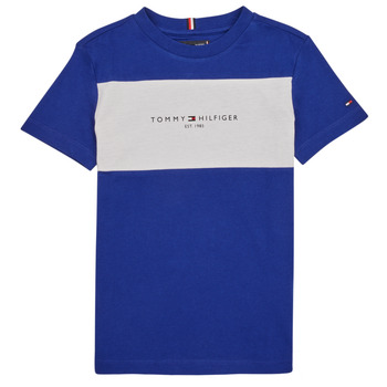 Tommy Hilfiger ESSENTIAL COLORBLOCK TEE S/S Marine