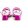 Schoenen Dames Sandalen / Open schoenen Barminton 10511 Roze