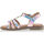 Schoenen Meisjes Sandalen / Open schoenen Color Block sandalen / blootsvoets dochter grijs Zilver