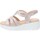 Schoenen Dames Sandalen / Open schoenen CallagHan CH-32005 Beige