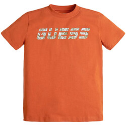 Textiel Jongens T-shirts & Polo’s Guess  Orange