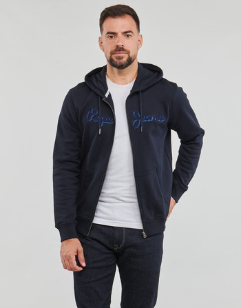 Textiel Heren Sweaters / Sweatshirts Pepe jeans RYAN ZIP Marine