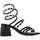 Schoenen Dames Sandalen / Open schoenen Menbur 23792M Zwart