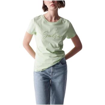Textiel Heren T-shirts korte mouwen Salsa  Groen