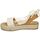Schoenen Dames Sandalen / Open schoenen MTNG 53418 COTTON Beige