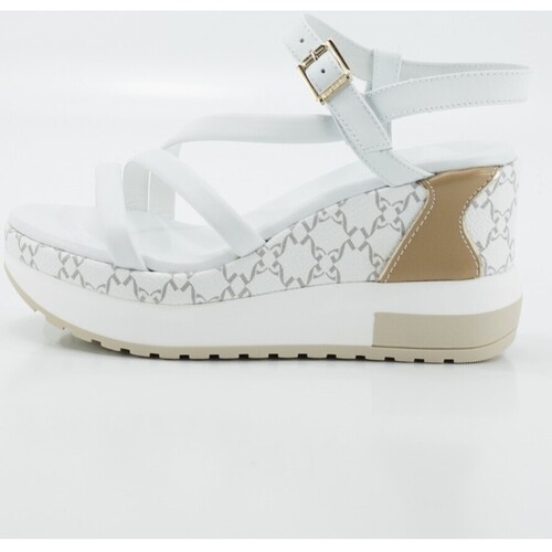 Schoenen Dames Sandalen / Open schoenen NeroGiardini Sandalias  en color blanco para señora Wit
