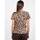 Textiel Dames T-shirts korte mouwen Patrizia Pepe DM1224 A8W3 Brown
