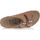 Schoenen Dames Sandalen / Open schoenen Bio Divina sandalen / blootsvoets vrouw bruin Brown