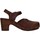 Schoenen Dames Sandalen / Open schoenen Sanita 478764 Brown