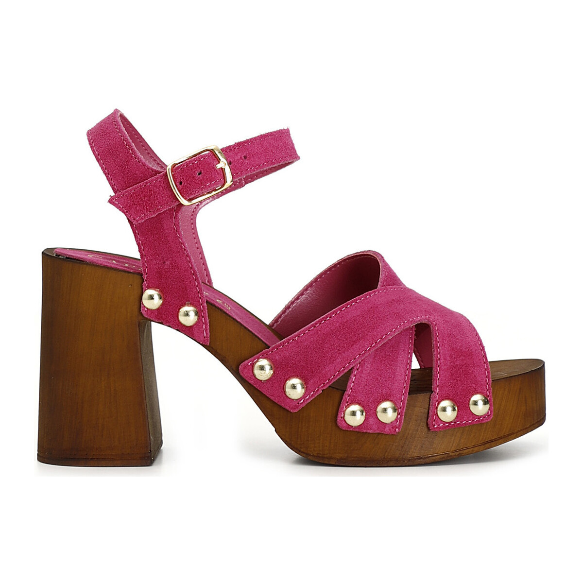 Schoenen Dames Sandalen / Open schoenen Café Noir C1FB6020 Roze