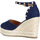 Schoenen Dames Sandalen / Open schoenen Café Noir C1XA9910 Blauw