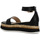 Schoenen Dames Sandalen / Open schoenen Café Noir C1XY9002 Zwart