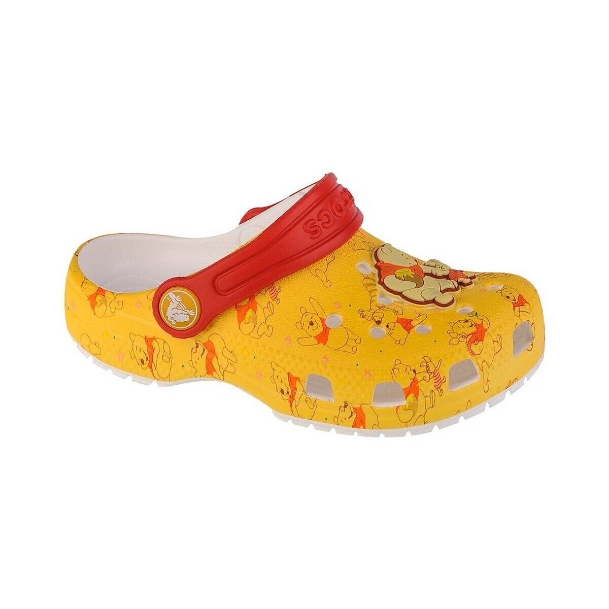 Schoenen Kinderen Derby & Klassiek Crocs Classic Disney Winnie The Pooh T Clog Geel