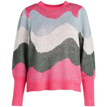 Textiel Dames Truien Vila Malha Francis Glitter - Fandango Pink/Toumalina Multicolour