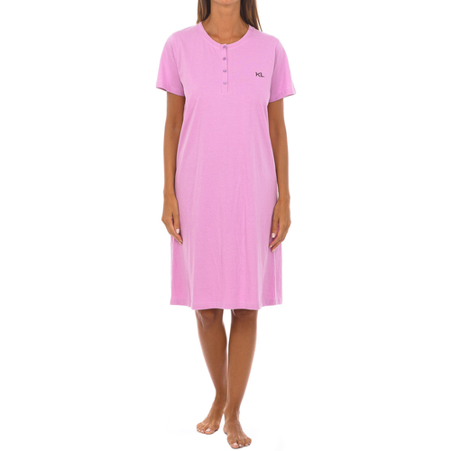 Textiel Dames Pyjama's / nachthemden Kisses&Love KL45210 Violet