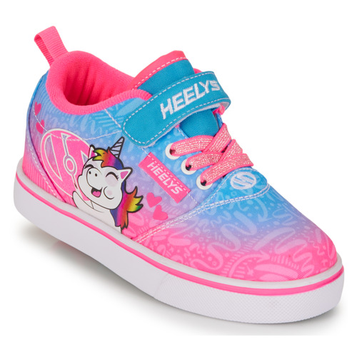 Schoenen Meisjes Schoenen met wieltjes Heelys PRO 20 X2 Roze / Blauw / Wit