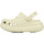 Schoenen Dames Leren slippers Crocs Classic Crush Clog Beige