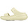 Schoenen Dames Sandalen / Open schoenen Crocs Classic Crush Sandal Beige