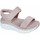 Schoenen Dames Sandalen / Open schoenen Skechers 119226 RELAXED FIT: D'LUX WALKER - NEW BLOCK Roze
