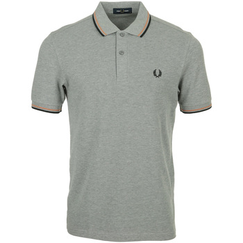 Fred Perry Twin Tipped Shirt Grijs