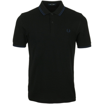 Fred Perry Twin Tipped Shirt Zwart