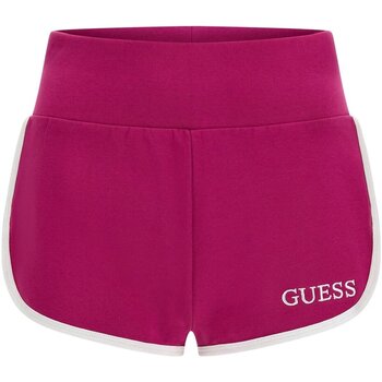 Textiel Dames Korte broeken / Bermuda's Guess E3GD05 KBP41 Roze