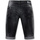 Textiel Heren Korte broeken Local Fanatic Destroyed Shorts H Paint Splatter Zwart