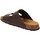 Schoenen Heren Leren slippers Grunland CB0974 Brown