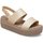 Schoenen Dames Slippers Crocs CR.207641-MECH Metallic champagne