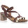 Schoenen Dames Sandalen / Open schoenen Simplement B sandalen / blootsvoets vrouw bruin Brown