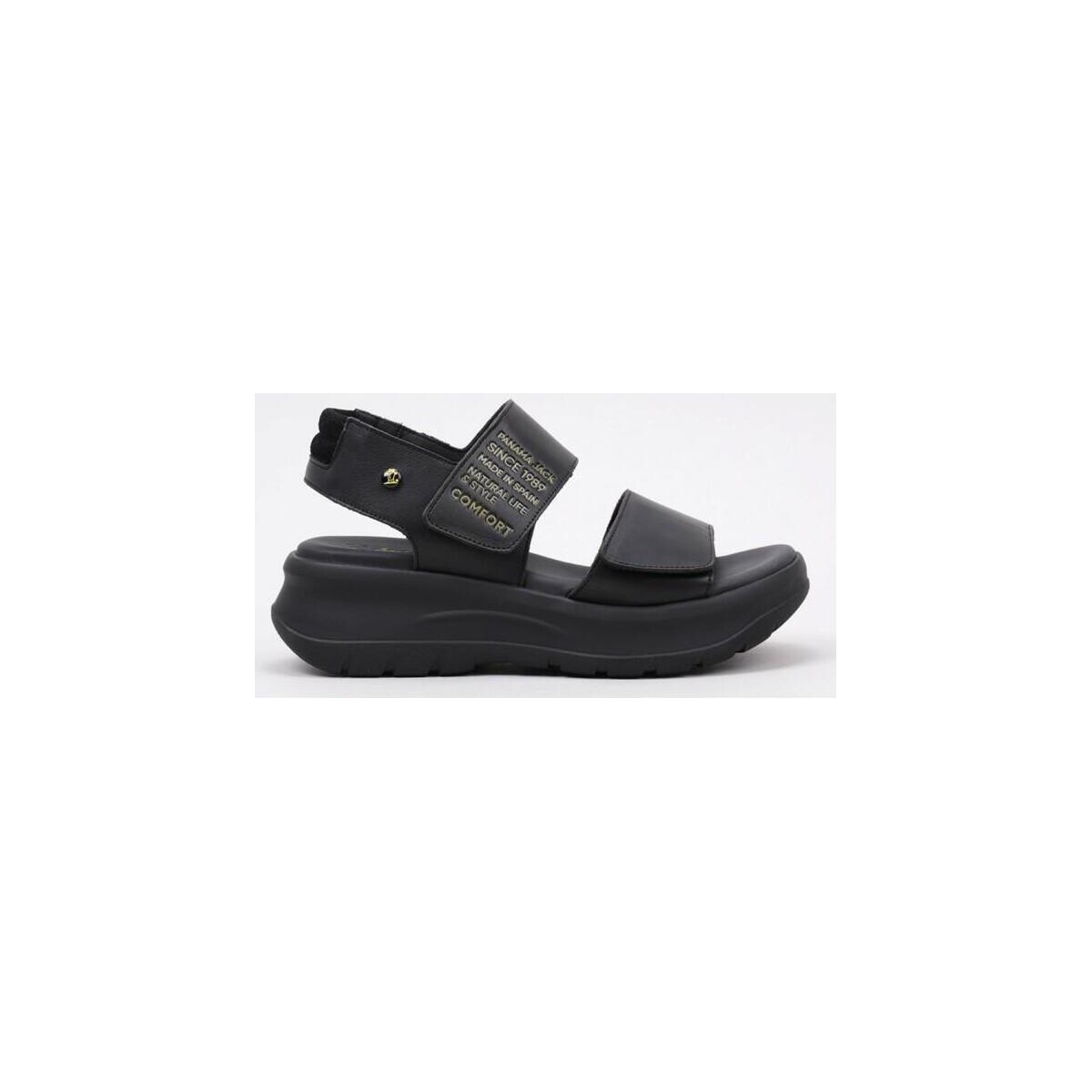 Schoenen Dames Sandalen / Open schoenen Panama Jack NOAH B1 Zwart
