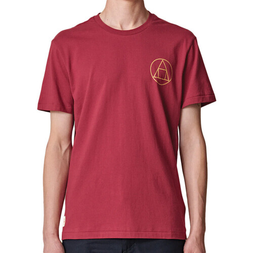 Textiel Heren T-shirts & Polo’s Globe  Rood