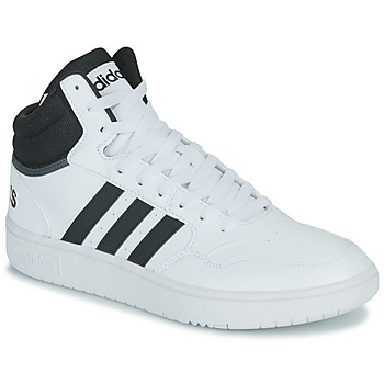 Schoenen Hoge sneakers Adidas Sportswear HOOPS 3.0 MID Wit / Zwart