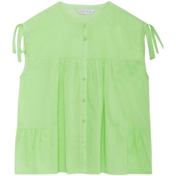 Textiel Dames Tops / Blousjes Compania Fantastica COMPAÑIA FANTÁSTICA Shirt 41055 - Green Groen