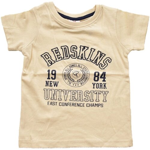 Textiel Kinderen T-shirts & Polo’s Redskins RS2224 Beige