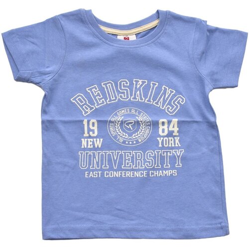 Textiel Kinderen T-shirts & Polo’s Redskins RS2224 Blauw