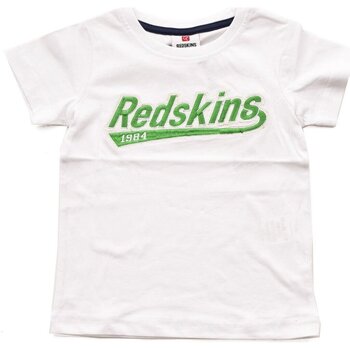 Textiel Kinderen T-shirts & Polo’s Redskins RS2314 Wit