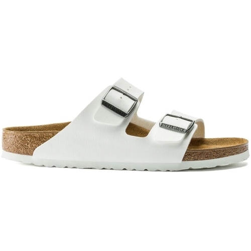 Schoenen Dames Sandalen / Open schoenen Birkenstock Arizona 552683 Narrow - White Wit