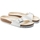 Schoenen Dames Sandalen / Open schoenen Birkenstock Madrid 40733 Narrow - White Wit