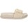 Schoenen Dames Leren slippers Axa -73438A Beige
