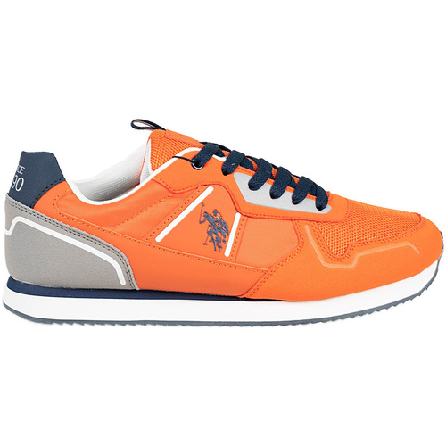 Schoenen Heren Lage sneakers U.S Polo Assn. Nobil004 Orange