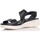 Schoenen Dames Sandalen / Open schoenen Zapp BASKETS  5184 Zwart