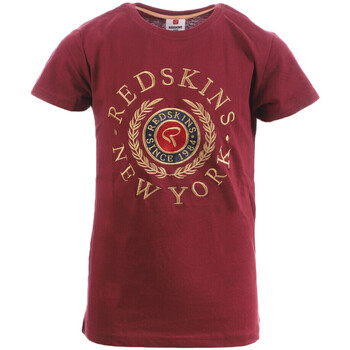 Textiel Jongens T-shirts korte mouwen Redskins  Rood